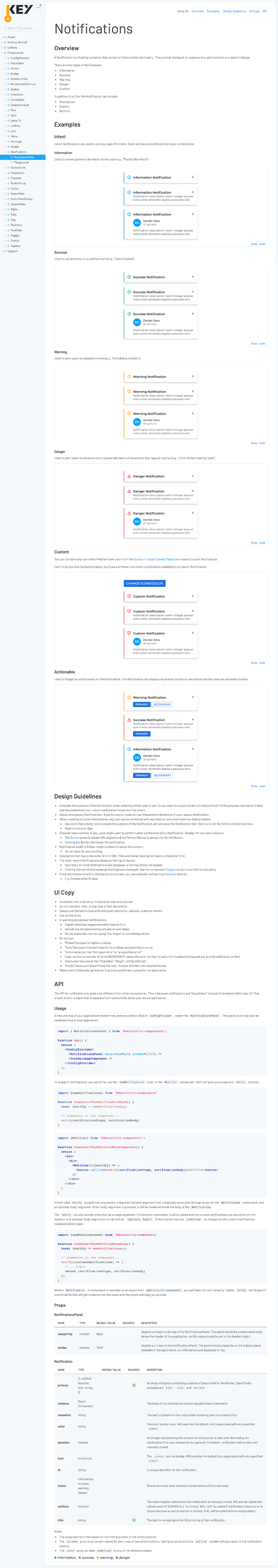 KeyDS documentation site